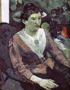 Paul Gauguin Cezanne s still life paintings in the background of portraits of women china oil painting artist